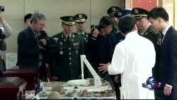 韩国移交中国军人遗骸