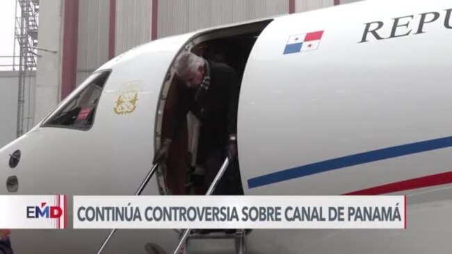 Panamá rechaza comentarios de Trump sobre el Canal