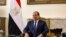 FILE — Egyptian President Abdel Fattah al-Sisi smiles during a meeting with U.S. authorities meets at al-Ittihadiya presidential palace, in Cairo, on January 30, 2024.