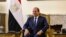 FILE — Egyptian President Abdel Fattah al-Sisi poses for a picture at the presidential palace in Cairo, on January 30, 2023. 