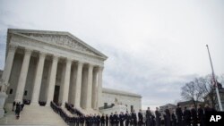 Public Pays Respects to U.S. Supreme Court Justice Antonin Scalia