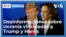 Desinformaciones sobre Ucrania vinculadas a Trump y Harris