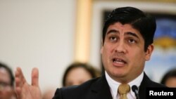 El presidente de Costa Rica, Carlos Alvarado, espera concluir la adhesión a la OCDE, tras un proceso de nueve años.