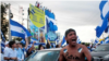 Un manifestante participa en una protesta contra el presidente nicaragüense Daniel Ortega, en Managua. REUTERS/Oswaldo Rivas. 15 de mayo de 2018. REUTERS/Oswaldo Rivas