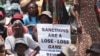 Zimbabweans Protest Sanctions on Leadership