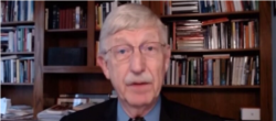 Foto tomada del video de la entrevista de la VOA a Francis Collins, director del Instituto Nacional de Salud de Estados Unidos.