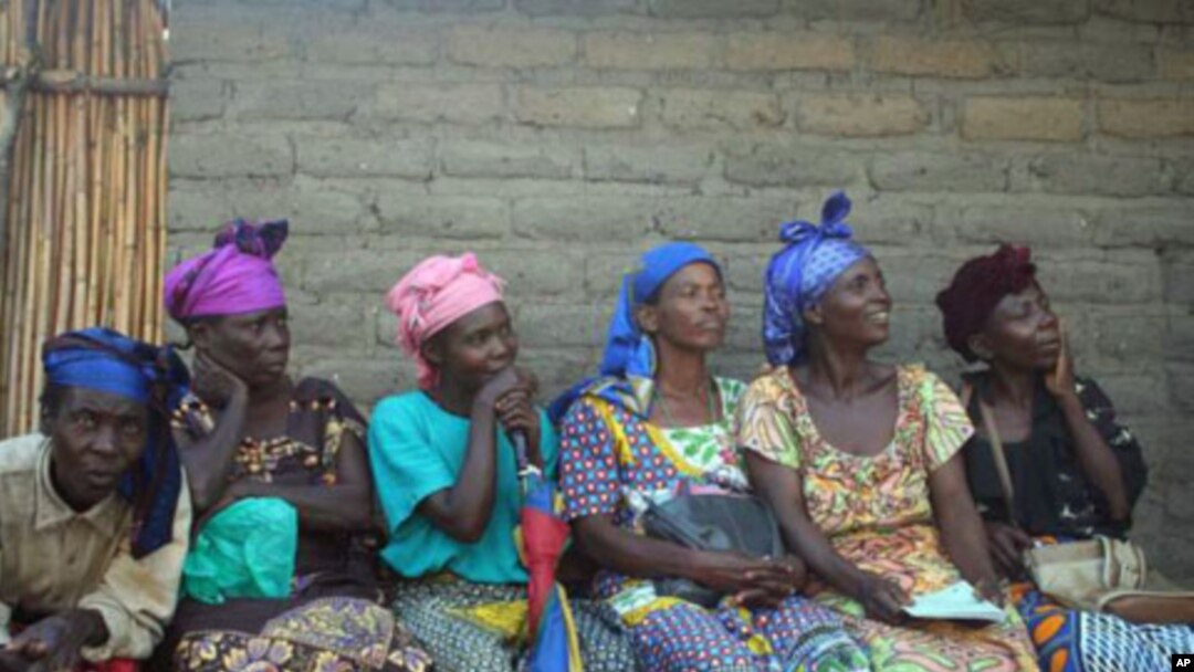 Women like these working in South Kivu in eastern Democratic Republic of the Congo have never been raped, but realize it's a nearly-daily threat in many parts of the country