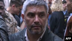 A frame grab made available by Agence France Presse Television on Oct. 11, 2018 shows Chilean Ricardo Palma Salamanca at the Palais de Justice in Paris, France, Oct. 10, 2018.