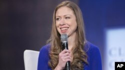 Chelsea Clinton dice que no se postulará contra el presidente Donald Trump en 2020.