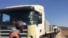 Wisiso Balathi tells of their frustrations despite the essential service truckers provide. (Mqondisi Dube/VOA)