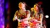 Bollywood dancers perform during a charity event hosted by the Republican Hindu Coalition, Oct. 15, 2016, in Edison, New Jersey. Republican presidential candidate Donald Trump spoke during the event.