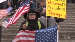 South Koreans Welcome Trump to Seoul