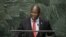 Domingos Simões Pereira, primeiro-ministro da Guiné-Bissau, na Assembleia Geral da ONU