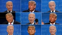 Primeros datos de los “ratings” de TV muestran una caída de audiencia en el segundo debate Trump-Biden. 