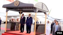 ቀ/ሚ ኣብይ ኣሕመድ ናይ ፈለማ ናይ ወጻኢ ሃገር ዑደት ኣብ ሃገረ ጅቡቲ አካይዶም