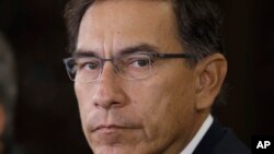 El presidente de Perú, Martín Vizcarra, hablará ante las Naciones Unidas la semana próxima.