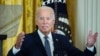 El presidente Joe Biden habla durante una recepción en el Salón Este de la Casa Blanca, en celebración del Mes de la Herencia Hispana para honrar las contribuciones de la comunidad latina a los Estados Unidos, el miércoles 18 de septiembre de 2024. AP