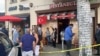 5 Kasım 2020 - California'nın Beverly Hills kentinde, Ermeni yanlısı ifadeler sarfeden bir grup saldırganın hedef aldığı Cafe Istanbul
