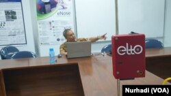 Elto diklaim sebagai electronic tongue terkecil di dunia yang ada saat ini. (Foto: Nurhadi)