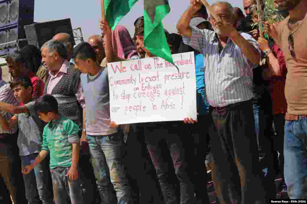 Roja Cîhanî ya bi Efrînê re 