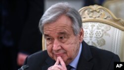 Umunyamabanga mukuru wa ONU Antonio Guterres