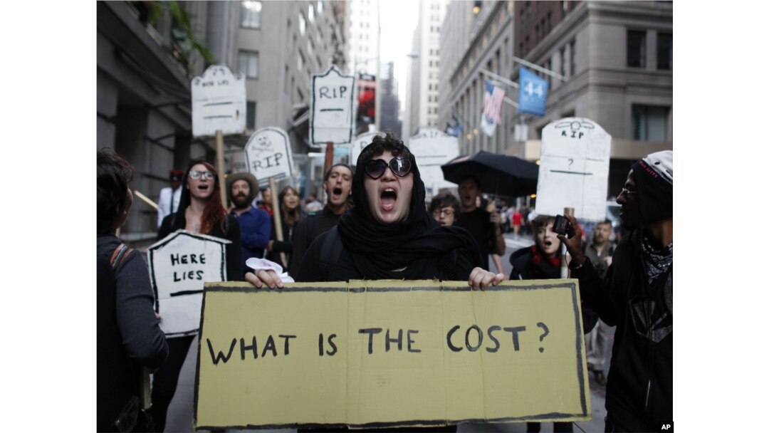 US 'Occupy' Movement Marks Anniversary