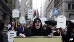 US 'Occupy' Movement Marks Anniversary