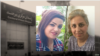 Undated images of Iranian Baha'is Arezoo Mohammadi, left, and Banafsheh Mokhtari, right, who reported to a prison in Birjand, Iran, Oct. 12, 2020, to begin serving sentences for the peaceful practice of their faith, a VOA source says. (VOA Persian)