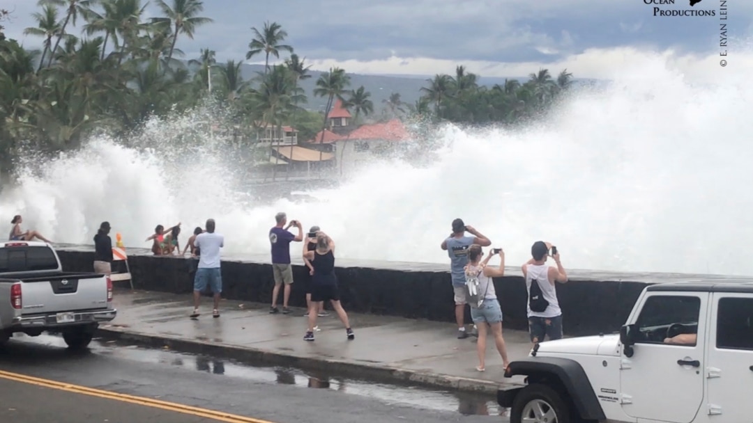 Once-Powerful Hawaii Hurricane Now a Tropical Storm