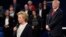 Trump excedió las expectativas sobre su desempeño en el debate, pero los televidentes piensan que Clinton fue la ganadora.