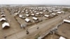 An aerial view shows recently constructed houses at the Kakuma refugee camp in Turkana District, northwest of Kenya's capital Nairobi, June 20, 2015.