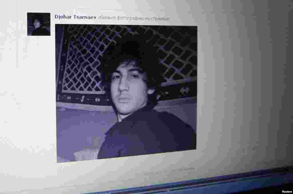 Esta es la fotograf&iacute;a del sospechoso Dzhokhar Tsarnaev en la p&aacute;gina de la red social rusa Vkontakte (VK).