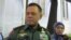 Panglima TNI Jenderal Gatot Nurmantyo di komplek Istana Kepresidenan Jakarta, Rabu, 10 Januari 2016. (VOA/Andylala)