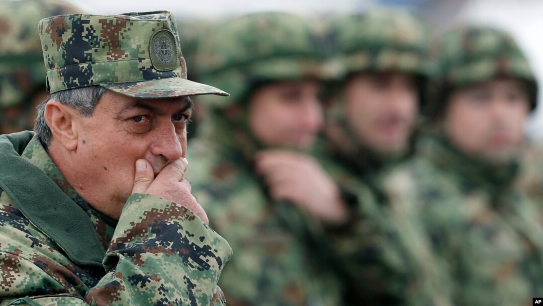 Načelnik Generalštaba Vojske Srbije Ljubiša Diković (AP Photo/Darko Vojinovic)