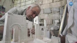 IŞİD’in Yıktığı Palmira Antik Kentinin Alçıdan Modeli