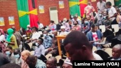 Des participants à la clôture de l’édition, Ouagadougou, le 15 novembre 2021.