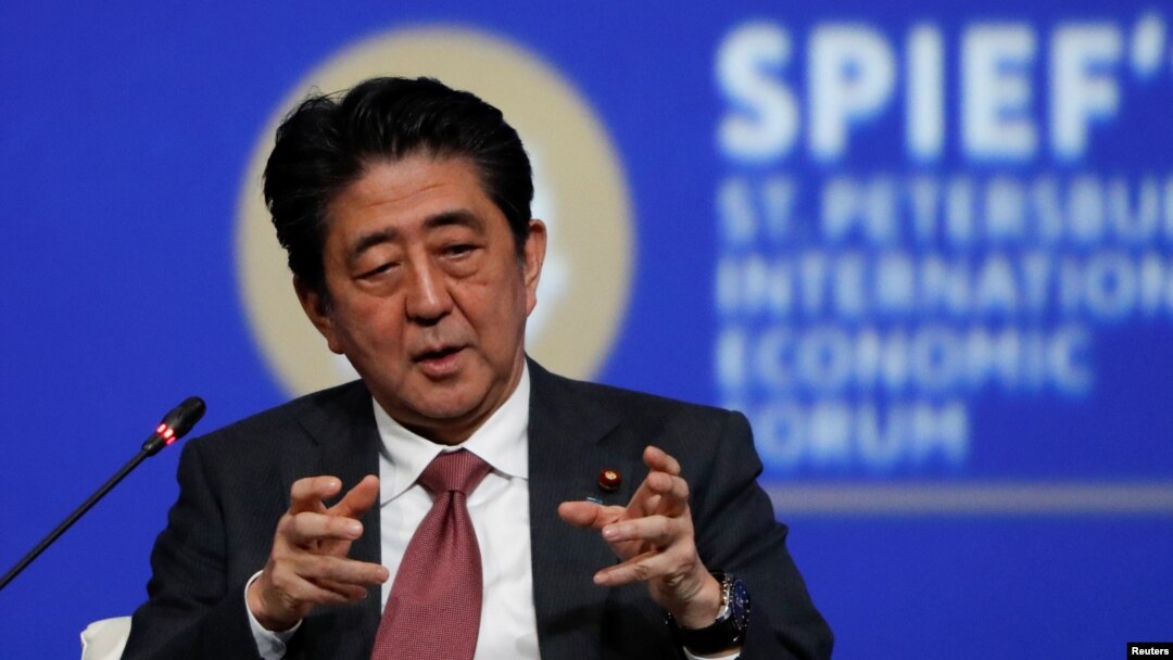 Thủ tướng Nhật Bản Shinzo Abe.