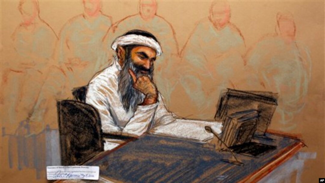 Kasus Khalid Sheikh Mohammed dan empat konspirator lainnya yang diduga melakukan serangan 9/11 masih tersangkut dalam perdebatan hukum yang membutuhkan waktu berbulan-bulan untuk diselesaikan - sebelum sidang dapat dilangsungkan (foto: Dok).
