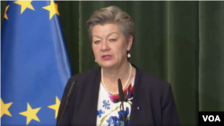 Ủy viên Nội vụ EU Ylva Johansson.