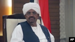 Sudan's President Omar Hassan al-Bashir said tensions with South Sudan over oil transit payments could lead to war between the two countries during an interview with state TV, in Khartoum, February 3, 2012.