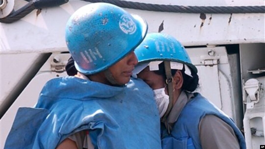 Female peacekeepers in Lebanon