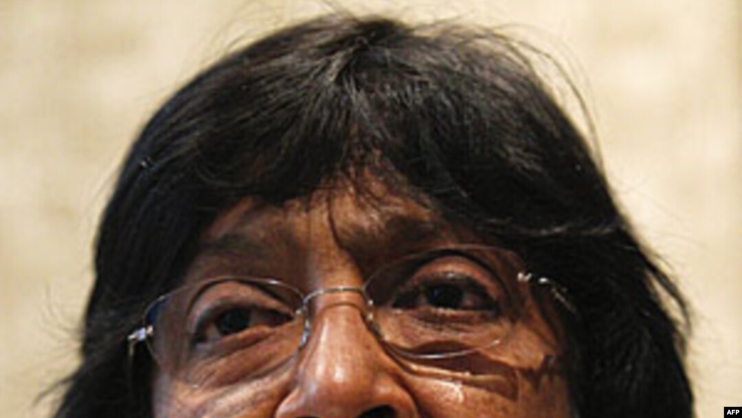 Cao ủy trưởng nhân quyền LHQ, bà Navi Pillay