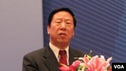 前中國人民銀行行長、現任社保基金理事會理事長戴相龍 (資料照片) 