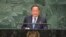 El canciller de Corea del Norte, Ri Yong Ho dijo a la Asamblea General de la ONU que no ve el mismo compromiso de su país en EE.UU.