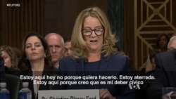 Mujer que acusa a Kavanaugh: "Estoy aterrada"