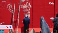 Talibani zamjenjuju murale svojim sloganima
