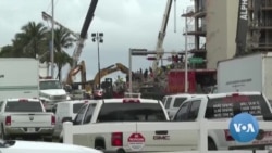 Biden Consoles Families of Florida Building Collapse