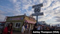 The western end of Route 66