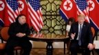 Tổng thống Mỹ Donald Trump gặp Chủ tịch Triều Tiên Kim Jong Un ngày 28/2/2019 tại Hà Nội.