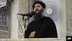 Pemimpin ISIS, Abu Bakr al-Baghdadi, tidak terlihat atau terdengar selama berbulan-bulan (foto: dok).